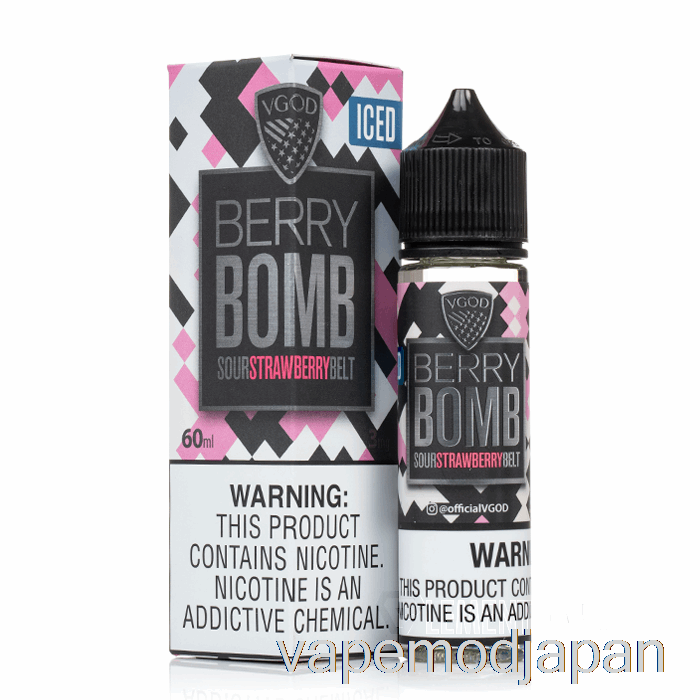 Vape Japan アイスベリーボム - Vgod E-リキッド - 60ml 3mg